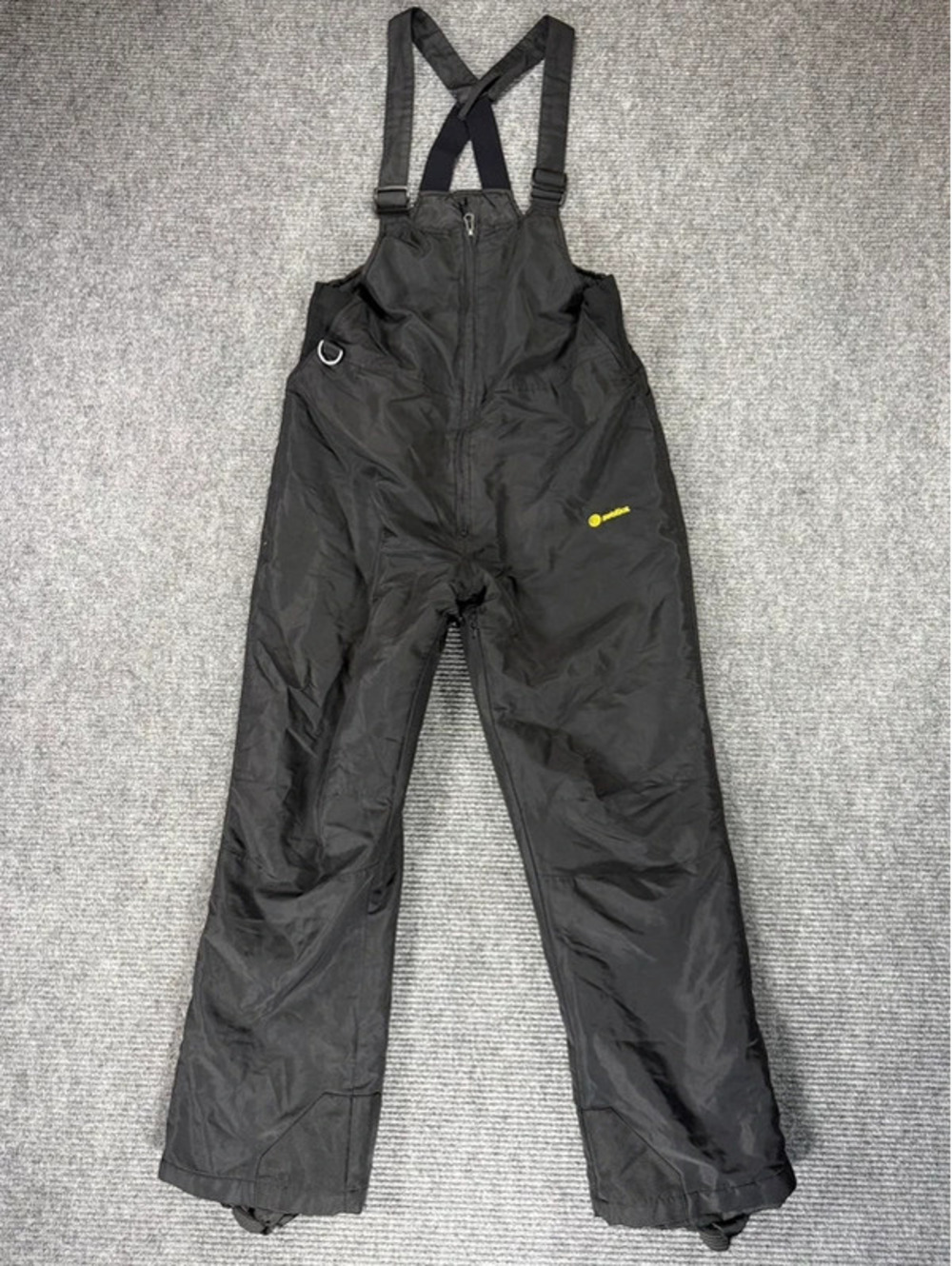 Solstice Overalls Black Size Medium Women’s Small Rip